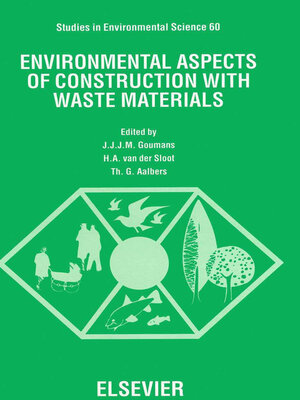 cover image of Environmental Aspects of Construction with Waste Materials